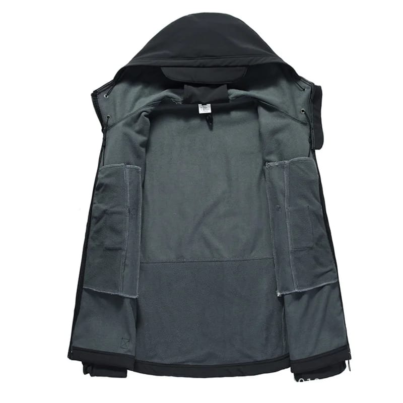 Outdoor Warm Shark Skin Soft Shell Special Tactical Training Plush Thickened Waterproof Windproof Jacket - S5206071 Outdoor Warm Shark Skin Soft Shell Special Tactical Training Plush Thickened Waterproof Windproof Jacket - S5206071