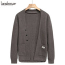 High End Designer New Autum Winter Brand Fashion Knit Mens Button XL S4762281 - Tuzzut.com Qatar Online Shopping
