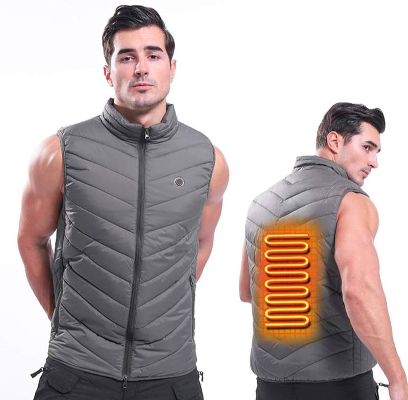 Dartwood Heated Vest with Adjustable Temperature Level 9 Heating Spots M S4749314 - Tuzzut.com Qatar Online Shopping