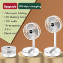 USB Rechargeable Telescopic Folding Fan - Tuzzut.com Qatar Online Shopping