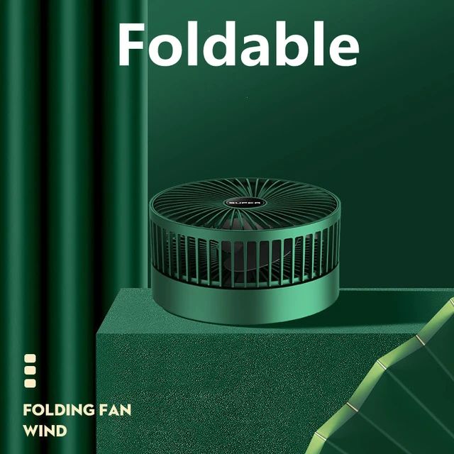 USB Rechargeable Telescopic Folding Fan USB Rechargeable Telescopic Folding Fan