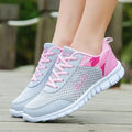 Fashion Brand Shoes for Women Sneakers Comfortable Breathable Mesh Light Female Casual Sports Women Shoes 42 - Tuzzut.com Qatar Online Shopping