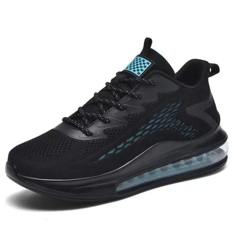 Breathable Light Weight Sports Shoes Black Sneakers Couple Shoes 42 - Tuzzut.com Qatar Online Shopping