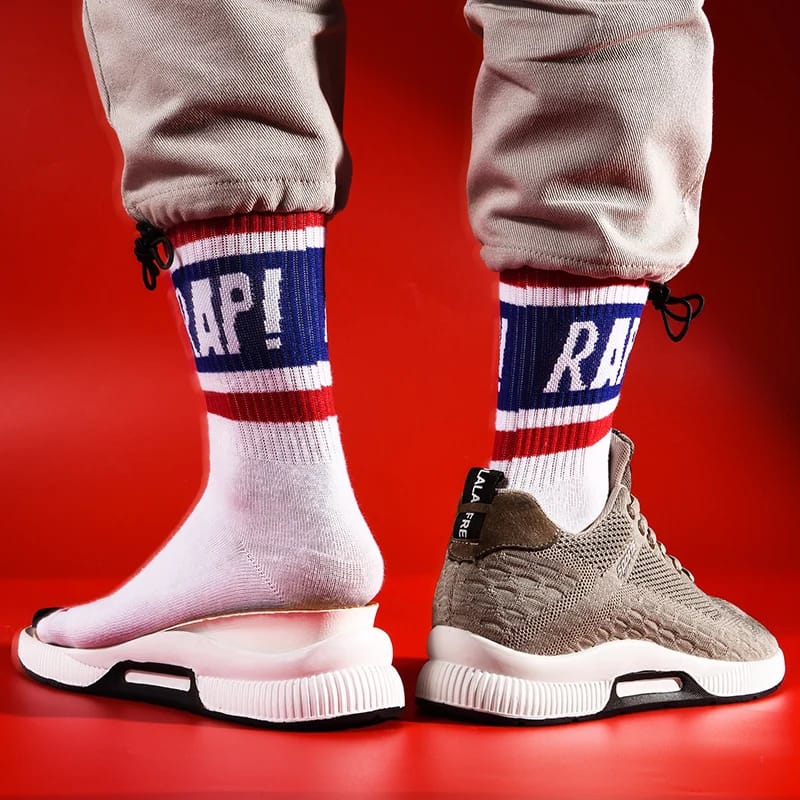 Elevator Shoes Men Sneakers Heightening Shoes Height Increase Shoes 42 - Tuzzut.com Qatar Online Shopping