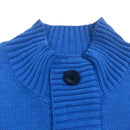 Men's Sweater Slim Fit Cardigan Knitted Single Breasted Button Winter Stand Collar Cardigan S4450721 - Tuzzut.com Qatar Online Shopping