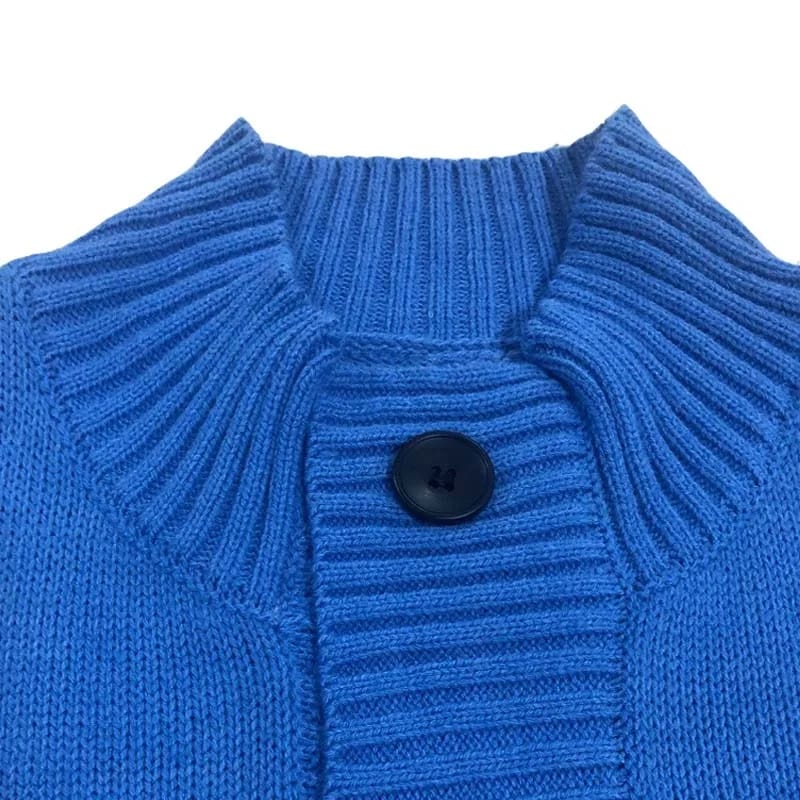 Men's Sweater Slim Fit Cardigan Knitted Single Breasted Button Winter Stand Collar Cardigan S4450721 Men's Sweater Slim Fit Cardigan Knitted Single Breasted Button Winter Stand Collar Cardigan S4450721