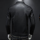 Men's PU Jackets Fashion Man Streetwear Hip Hop Motorcycle Leather Coats m S4789037 - Tuzzut.com Qatar Online Shopping