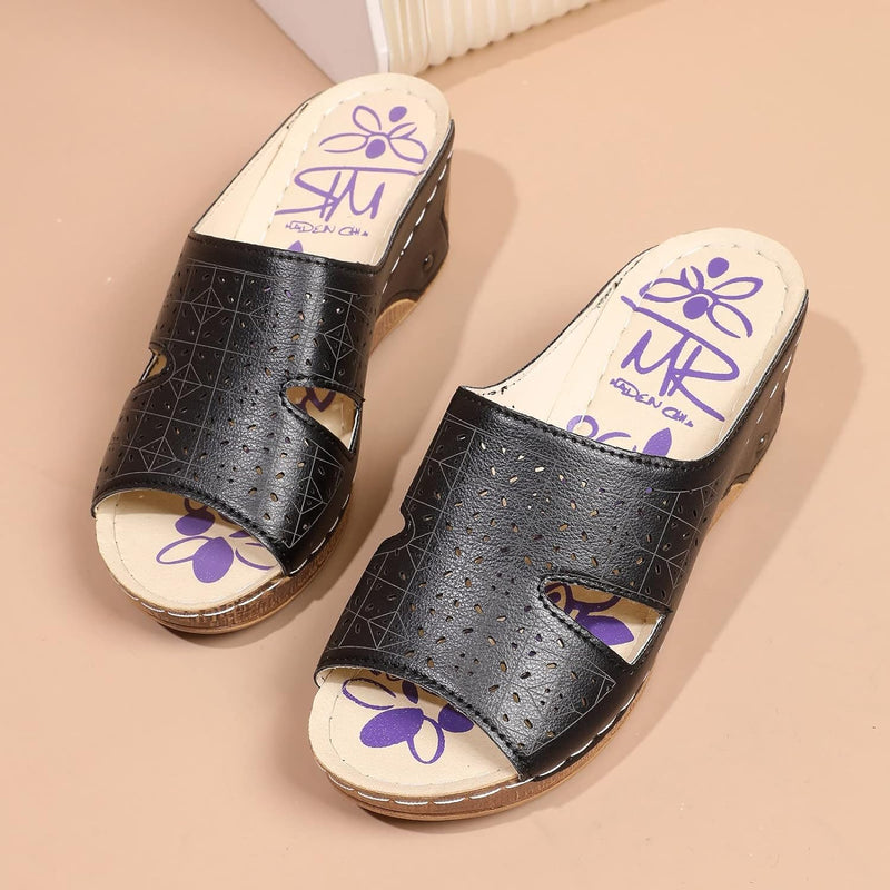 Spring Summer Women Shoes Sandals Wedge Sandals 42 - Tuzzut.com Qatar Online Shopping