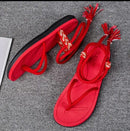 Pintoed Beach Sandals Couple Style Summer Trend Fashion Sandals 43 - Tuzzut.com Qatar Online Shopping