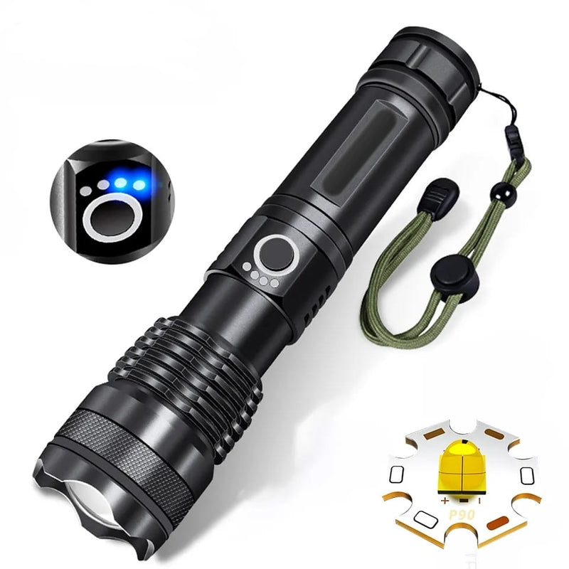 UltraFire C8 Army Tactical Flashlight 1000 Lumens Powerful UltraFire C8 Army Tactical Flashlight 1000 Lumens Powerful