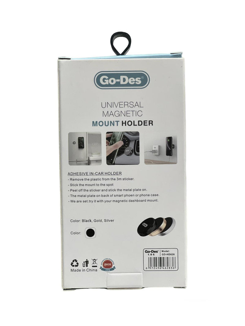 Go-Des Universal Magnetic Mount Holder GD-HD626 - Tuzzut.com Qatar Online Shopping