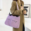 Women Oxford Handbag Nylon Large Capacity Ladies Commuter Canvas Bag B-57259 - Tuzzut.com Qatar Online Shopping