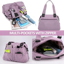 Women Oxford Handbag Nylon Large Capacity Ladies Commuter Canvas Bag B-57259 - Tuzzut.com Qatar Online Shopping