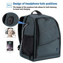 Camera Bag Outdoor Portable Waterproof Scratch Resistant Dual Shoulders Backpack Camera Bag S839943 - Tuzzut.com Qatar Online Shopping