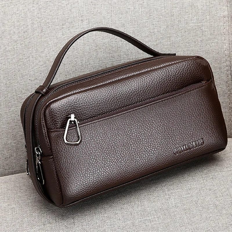 Top Quality Leather Business Men Clutch Bags X269418 - Tuzzut.com Qatar Online Shopping