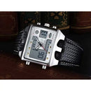 Double Time Big Face Analog Digital Alarm Day Date LED Mens Quartz Sports Watch X796230 - Tuzzut.com Qatar Online Shopping