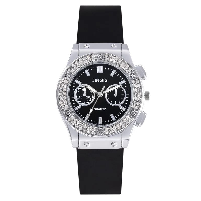 Women silicone watches brands luxury brand casual quartz sports watch X4415062 - Tuzzut.com Qatar Online Shopping