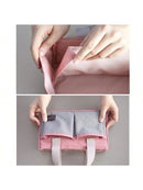 1pc Multifunctional Baby Stroller Hanging Bag For Mommy, Storage Bag For Baby Bottle & Diaper, Pink S334044 - Tuzzut.com Qatar Online Shopping