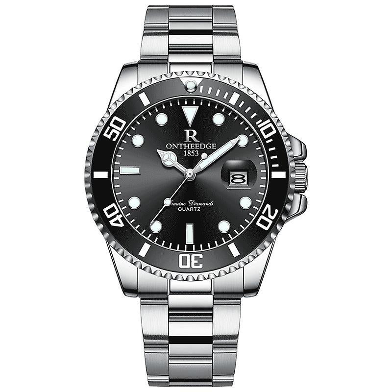 R ONTHEEDGE Mens Quartz Wrist Watch Luminous Business Watch W107710 R ONTHEEDGE Mens Quartz Wrist Watch Luminous Business Watch W107710