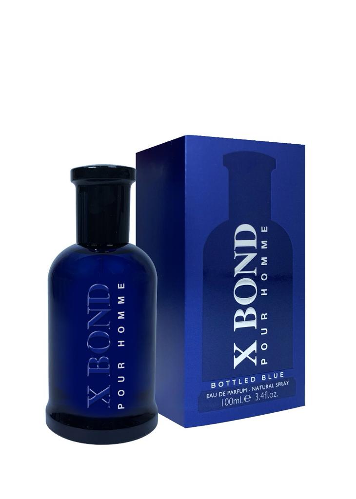 Louis Olivier XBond Pour Homme Bottled Blue EDP Perfume 100ml Louis Olivier XBond Pour Homme Bottled Blue EDP Perfume 100ml