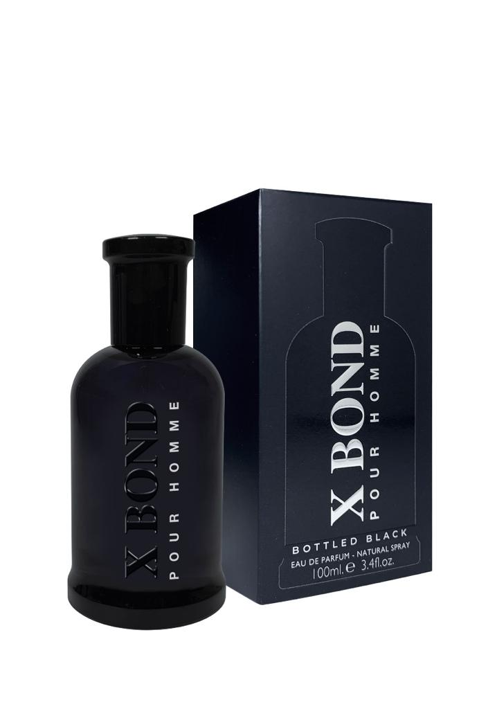 Louis Olivier XBond Pour Homme Bottled Black EDP Perfume 100ml - Tuzzut.com Qatar Online Shopping