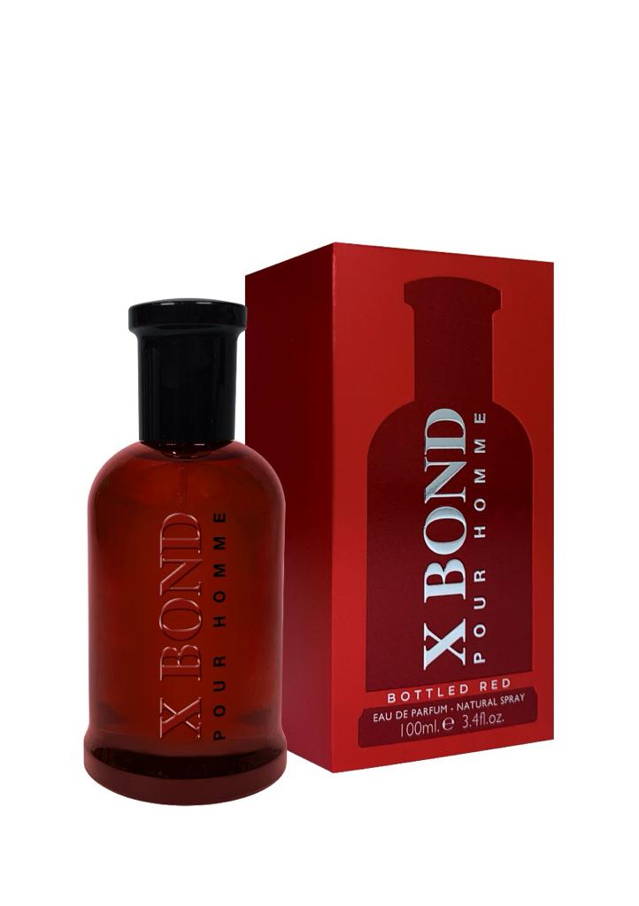Louis Olivier XBond Pour Homme Bottled Red EDP Perfume 100ml - Tuzzut.com Qatar Online Shopping