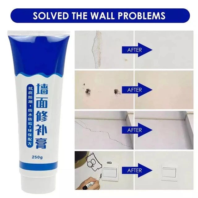 White Wall Moisture-proof Mildew-proof Wall Renovation Repair Cream - Tuzzut.com Qatar Online Shopping