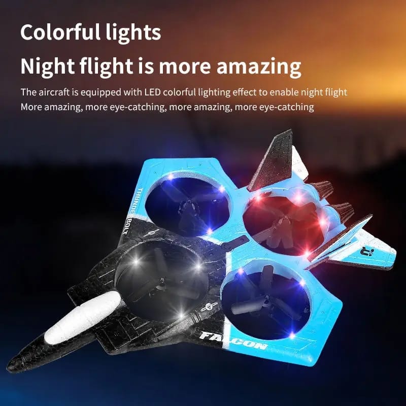 Children Remote Control Airplane Lh-X72s Aerial Photography Foam Drone Light Combat Glider Model Airplane Child Toys Gifts - Tuzzut.com Qatar Online Shopping