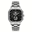 Business Square Mechanical Calendar Fashion S4802977 - Tuzzut.com Qatar Online Shopping