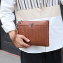 Men Fashion Solid Color Faux Leather Briefcases S4892572 - Tuzzut.com Qatar Online Shopping