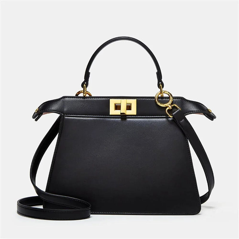 Women Leather Shoulder Bag S5030485 - Tuzzut.com Qatar Online Shopping