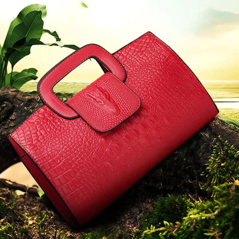 Luxury New Alligator Pattern Party Clutch Bag For Women S3845798 - Tuzzut.com Qatar Online Shopping