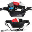 Waterproof Men Waist Bag Male Fanny Pack Leather Belt Pouch Murse Designer Bags S1824920 - Tuzzut.com Qatar Online Shopping