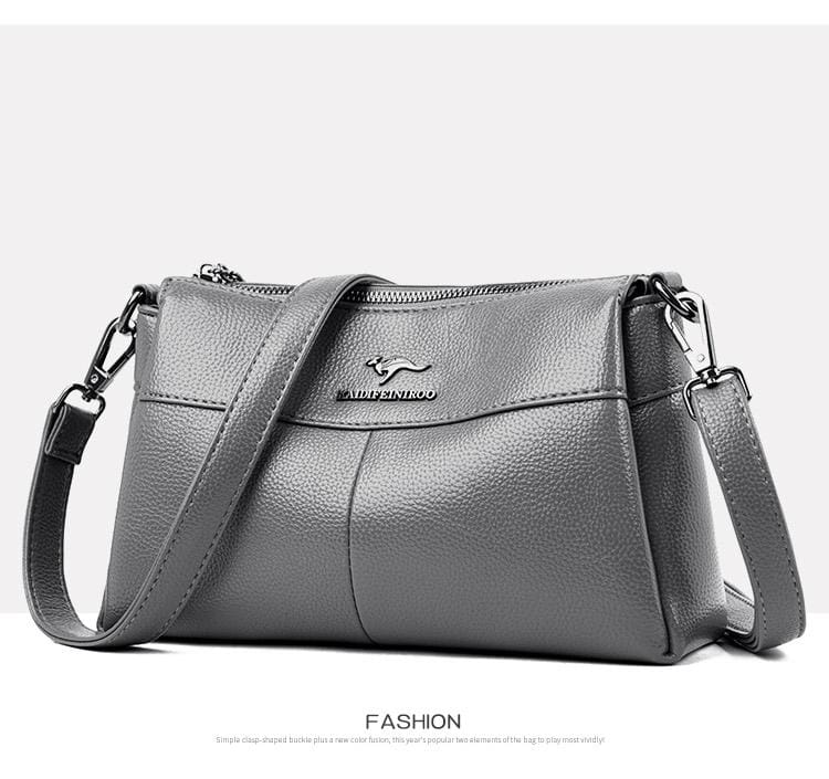 Small Square Women's Messenger Bag sac Dos Cowhide Leather Bag S4331596 - Tuzzut.com Qatar Online Shopping