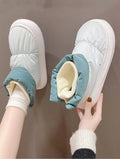 Canvas Shoes Women's Warm Winter Women's Shoes - Tuzzut.com Qatar Online Shopping
