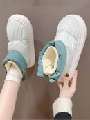 Canvas Shoes Women's Warm Winter Women's Shoes - Tuzzut.com Qatar Online Shopping