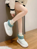 Canvas Shoes Women's Warm Winter Women's Shoes - Tuzzut.com Qatar Online Shopping