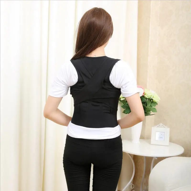 Back Waist Support Belt Posture Corrector Backs Medical Belt Lumbar - Tuzzut.com Qatar Online Shopping