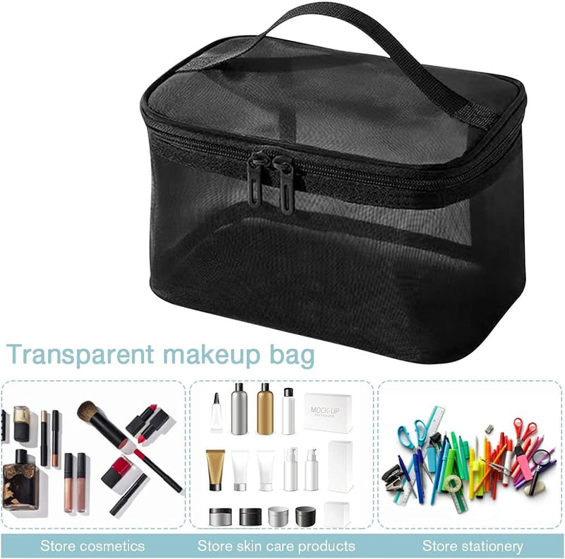 Multifunctional Makeup Organiser with Zipper Travel Handbag S4985598 - Tuzzut.com Qatar Online Shopping