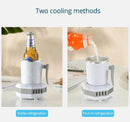 Mini Smart Cup Cooler, Iced Drink Refrigeration Electric Quick Cooling Freeze Cup S374612 - Tuzzut.com Qatar Online Shopping
