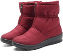 Women Winter Warm Snow Boots Ladies Slip On Water Resistant Booties 40 - Tuzzut.com Qatar Online Shopping