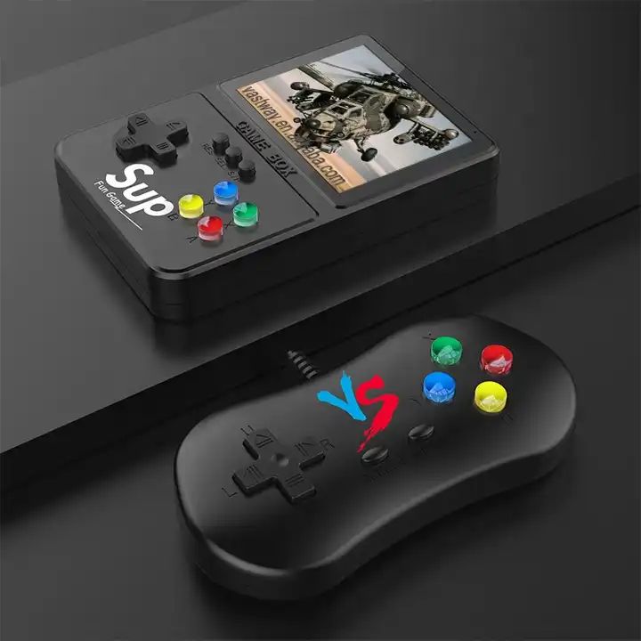 Super FC Game Console players Retro Handheld Game Console Player for Double Players K35s - Tuzzut.com Qatar Online Shopping