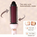 Automatic Ceramic Curling Iron 1.5 Inch Hair Brush Curler Straightener 2-Way - Tuzzut.com Qatar Online Shopping