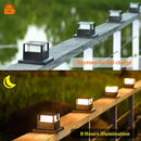 1pc Solar Light Fence Light IP65 Outdoor Solar Lamp For Garden Decoration S4820216 - Tuzzut.com Qatar Online Shopping