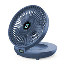 Wall-Mounted Desktop Fan Type-C Charging Portable Table Fans - Tuzzut.com Qatar Online Shopping
