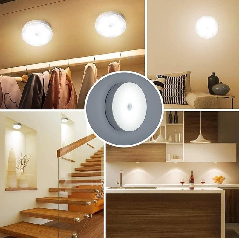 1pc Rewup Motion Sensor Light for Home Colour USB Charging Wireless Self Adhesive LED Magnetic Motion Activated Light S4200545 - Tuzzut.com Qatar Online Shopping