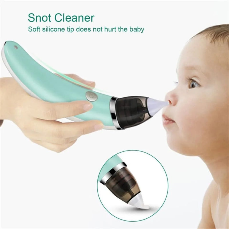 Kid Baby Nasal Aspirator Electric Nose Cleaner Newborn Baby Sucker Cleaner - Tuzzut.com Qatar Online Shopping