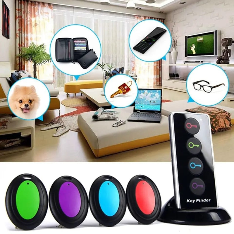 Vehicle Lost Tracker Household Keys Searcher Anti-Lost Alarm Wireless Key Finder - Tuzzut.com Qatar Online Shopping