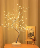 Tabletop Tree Lamp, Decorative LED Lights Usb Or AA Battery Powered For Bedroom Home Party - Tuzzut.com Qatar Online Shopping