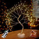 Tabletop Tree Lamp, Decorative LED Lights Usb Or AA Battery Powered For Bedroom Home Party - Tuzzut.com Qatar Online Shopping